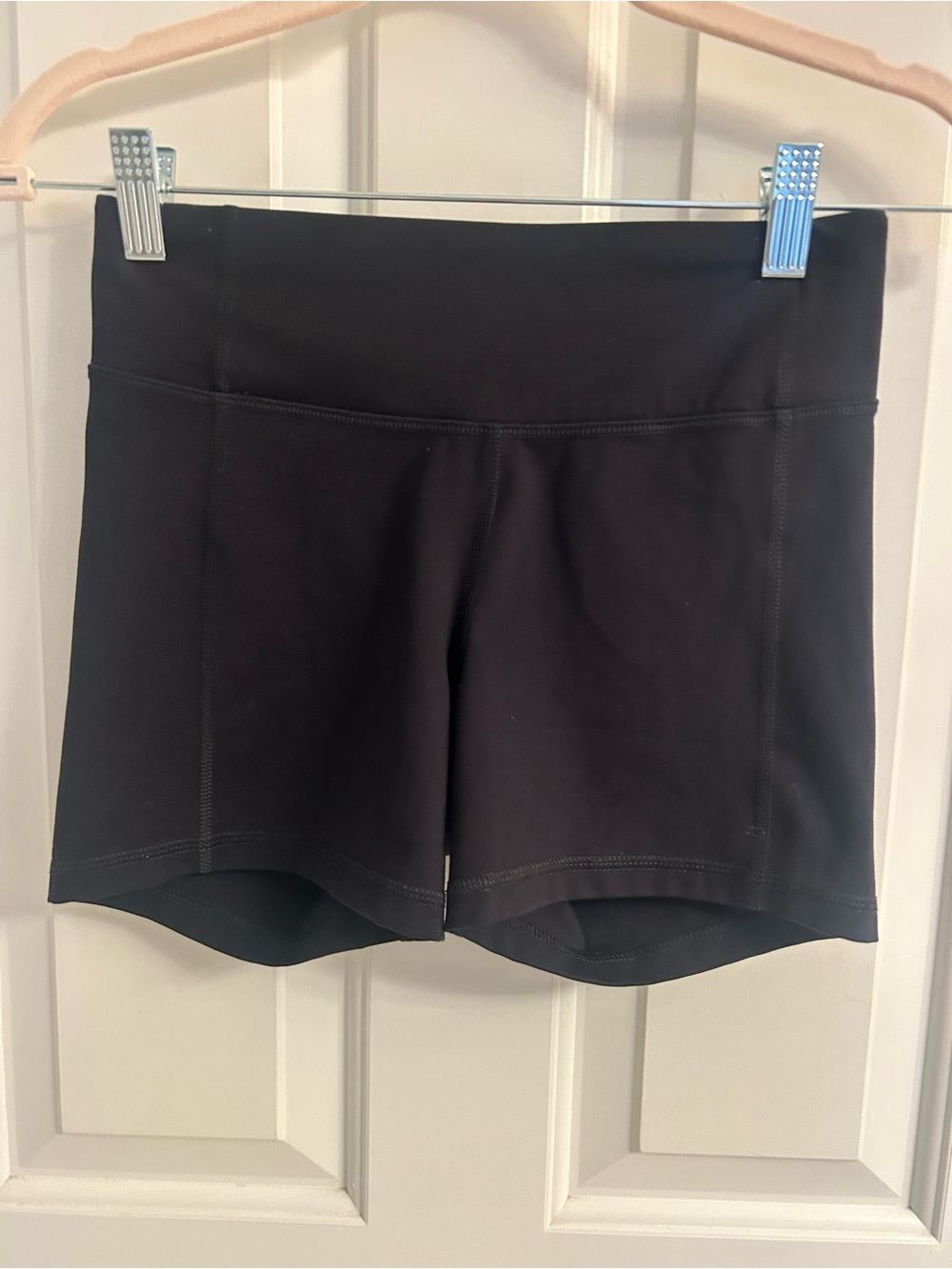 all in motion Black High-Rise Athletic Shorts